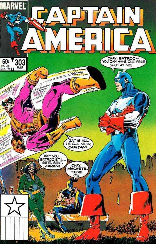 Captain America #303 (1985) Comic Books Captain America