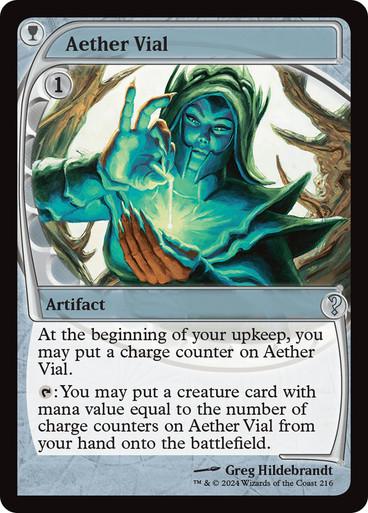 Aether Vial #216 Magic Mystery Booster 2