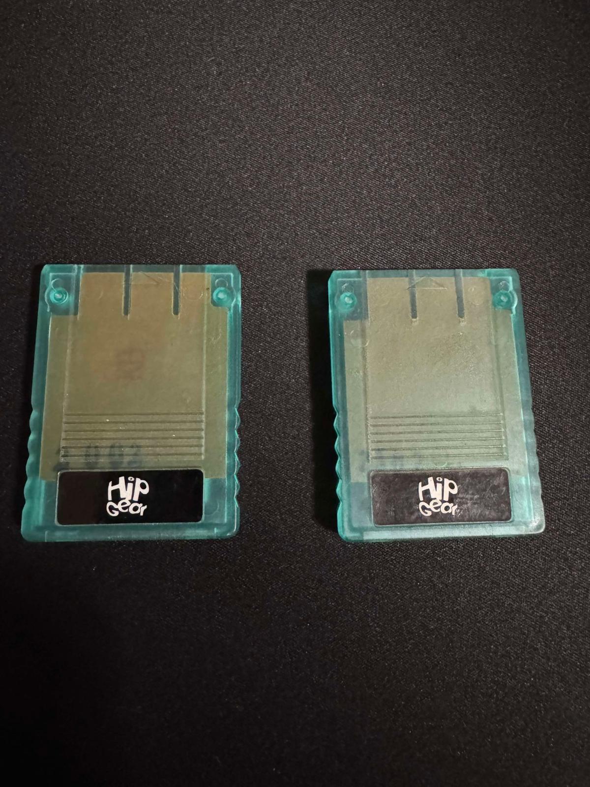 Hip Gear Translucent Green Memory Card Playstation