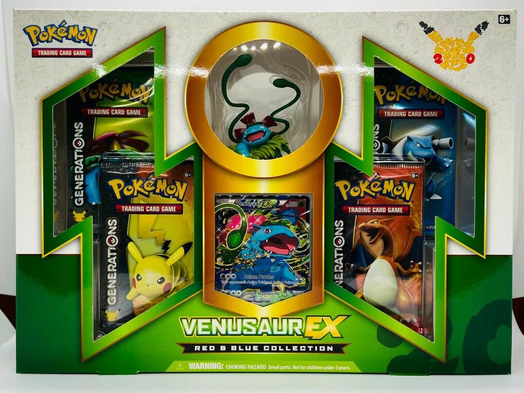 Venusaur EX: Red And Blue Collection Pokemon Generations