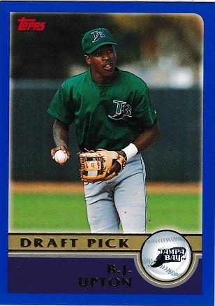 B.J. Upton #665 Baseball Cards 2003 Topps