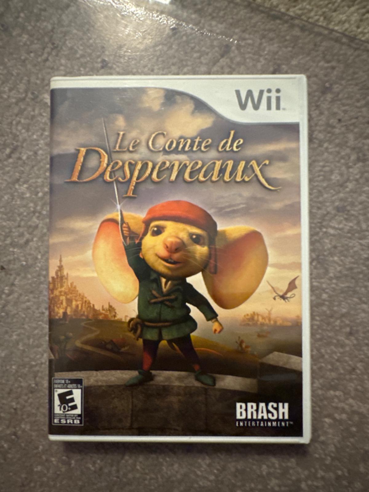 Le Conte De Despereaux Wii