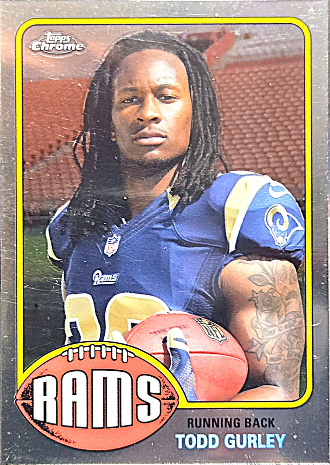 Todd Gurley #76-TG 2015 Topps Chrome 1976 Topps Football