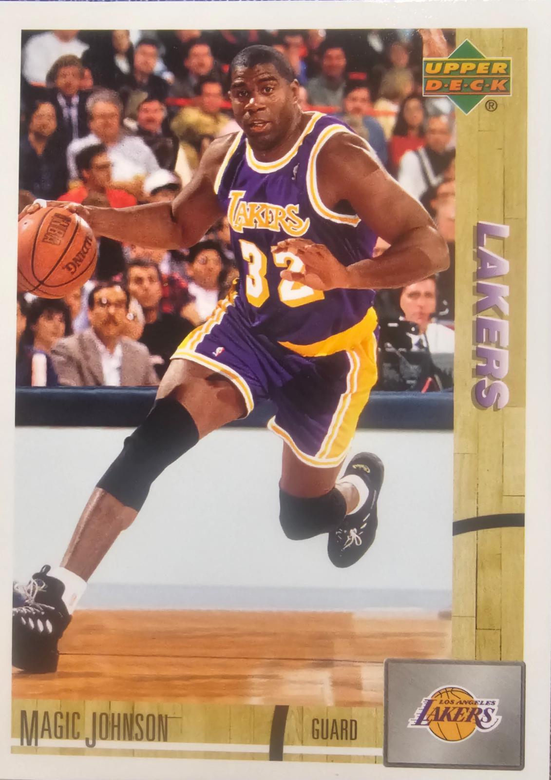 Magic Johnson #10 Basketball Cards 2008 Upper Deck Lineage