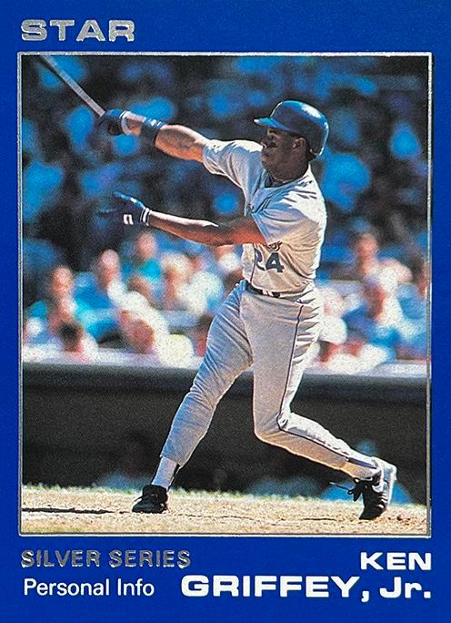 Ken Griffey Jr. #99 Baseball Cards 1990 Star Silver Edition