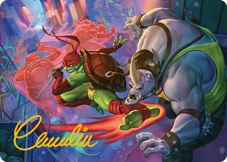 Super Combo Art Card