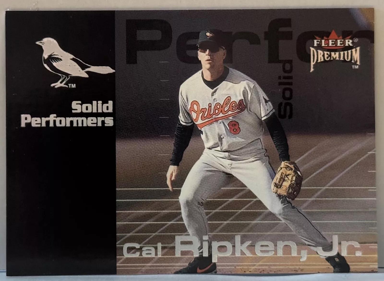 Cal Ripken Jr #SP11 Baseball Cards 2001 Fleer Premium Solid Performers
