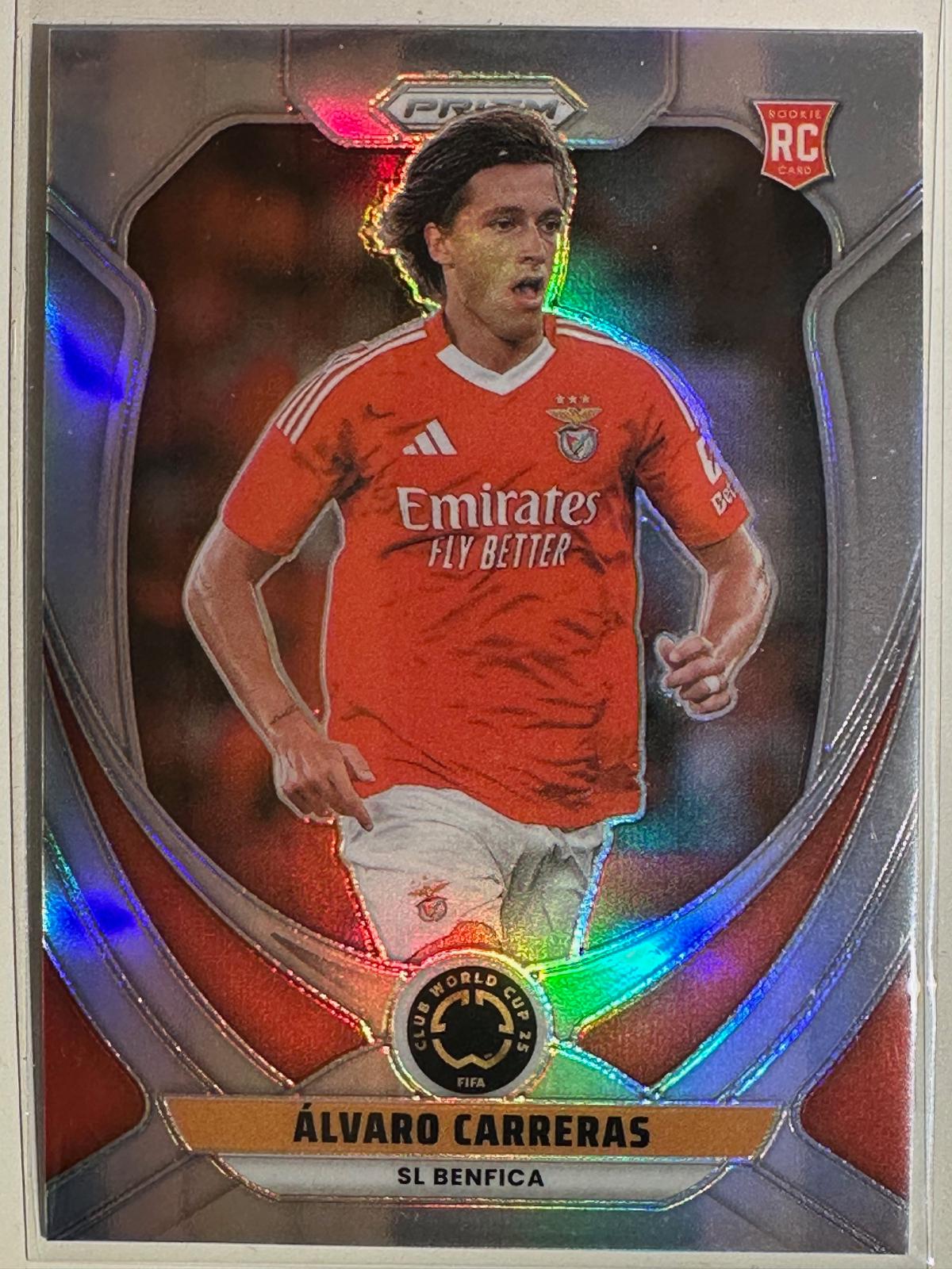 Alvaro Carreras [Silver] #182 Prices | 2025 Panini Prizm FIFA Club ...