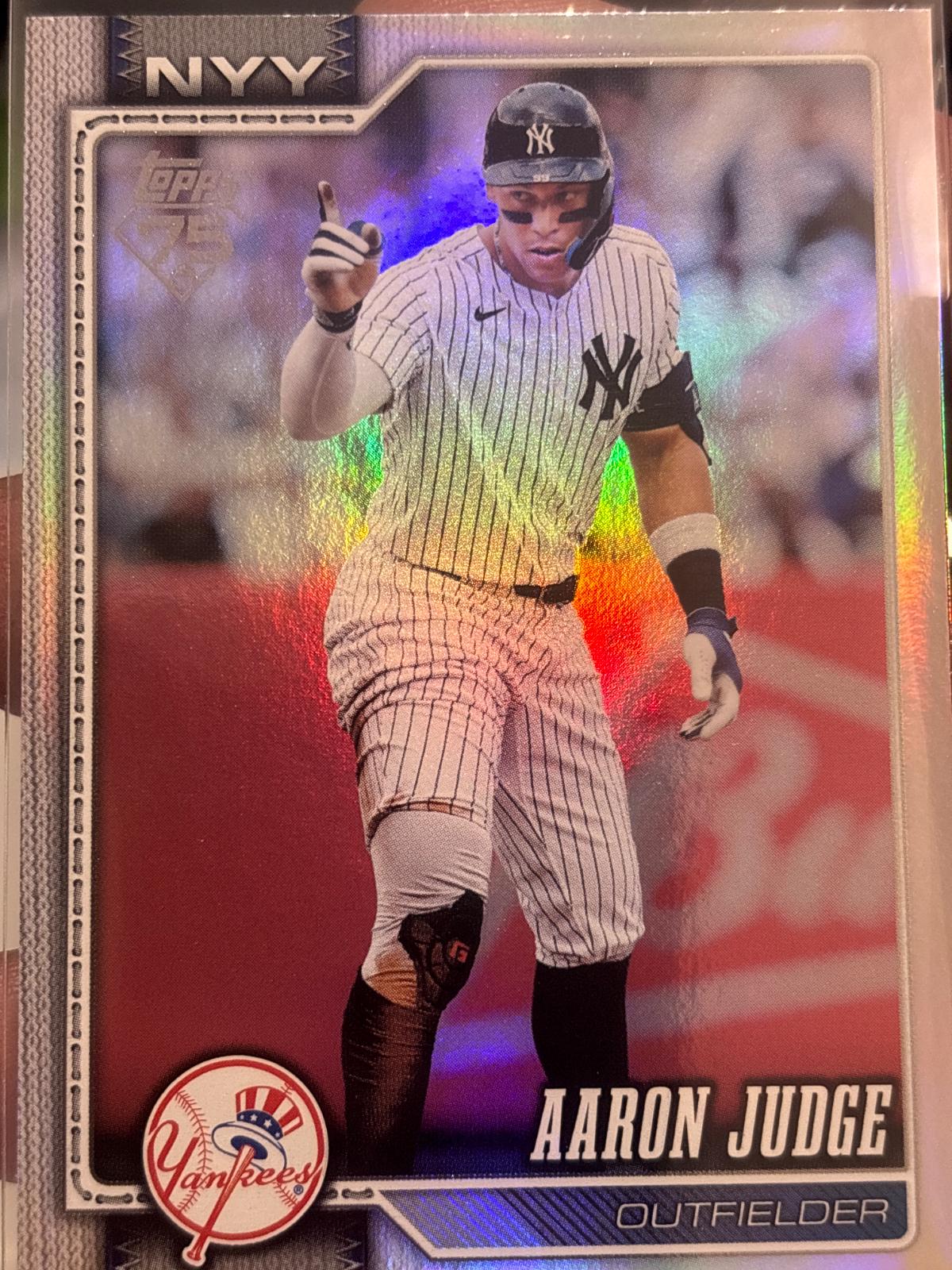 2026 Topps Aaron Judge [Holo] #1 card