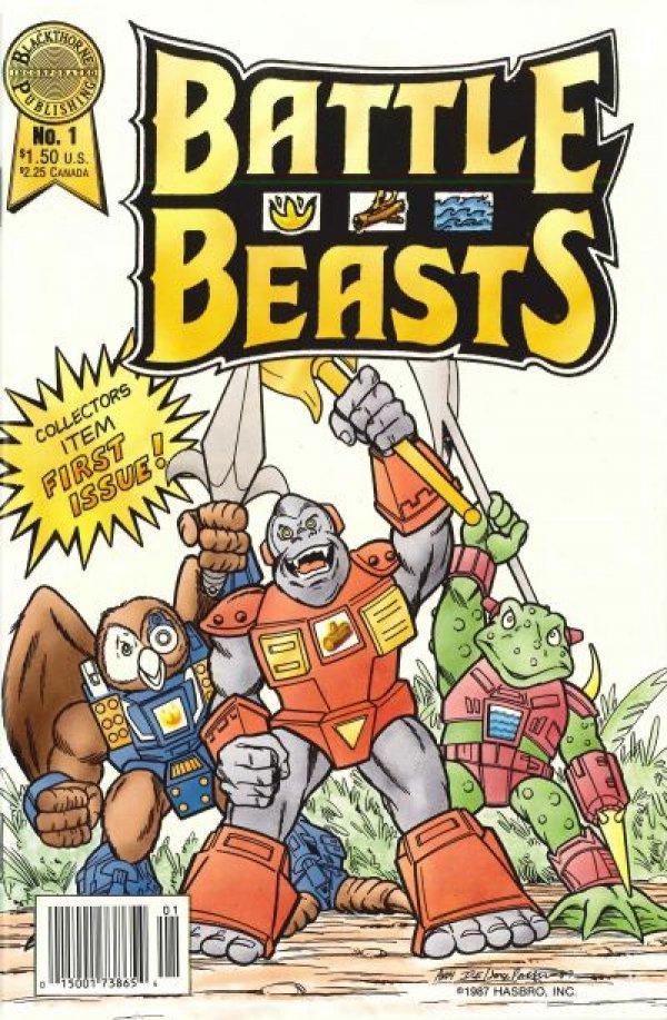 Battle Beasts #1 (1988) Comic Books Battle Beasts