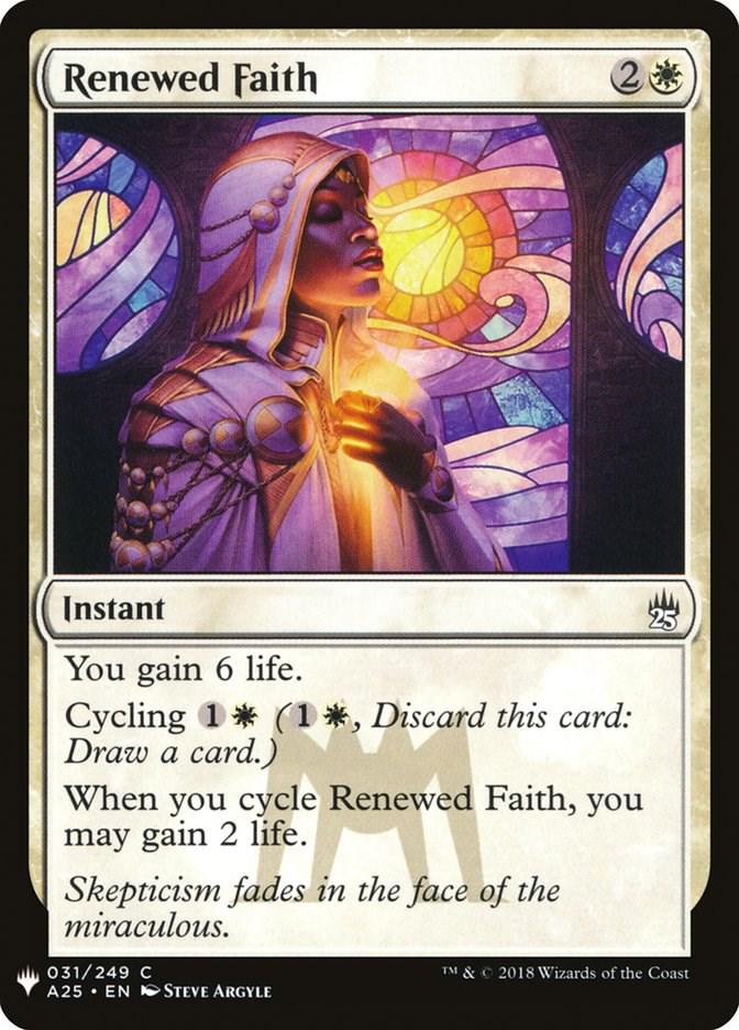 Renewed Faith #31 Magic The List Reprints