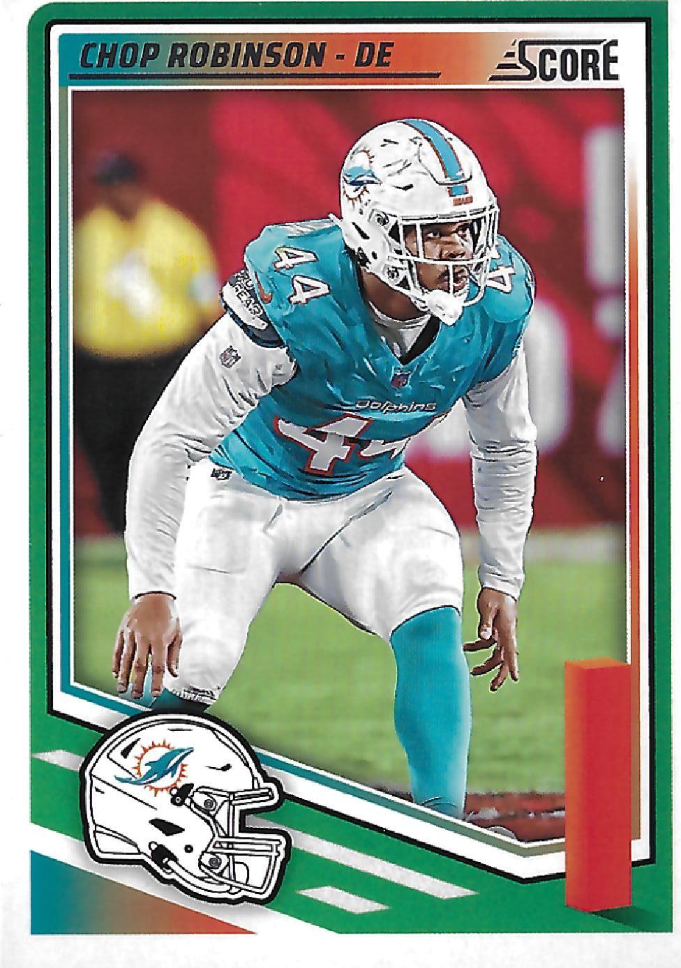Chop Robinson #167 2025 Panini Score Football