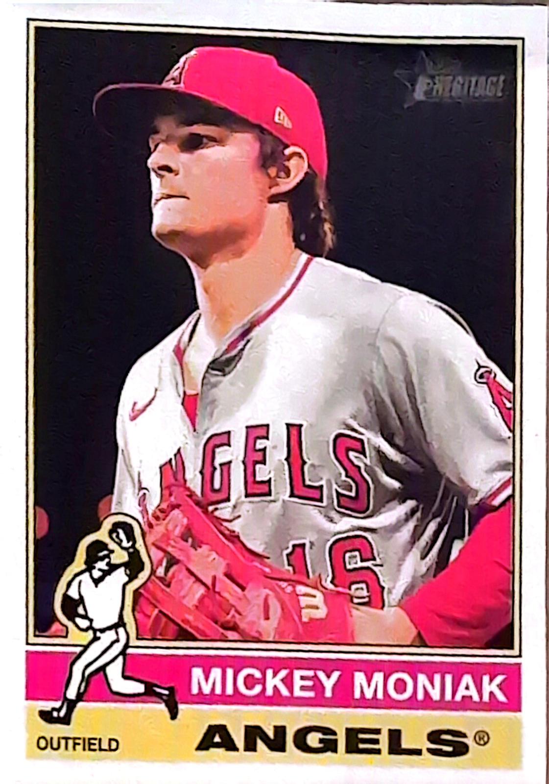Mickey Moniak #337 Baseball Cards 2025 Topps Heritage