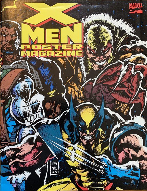 X-Men Poster Magazine #2 (1993) Comic Books X-Men Poster Magazine