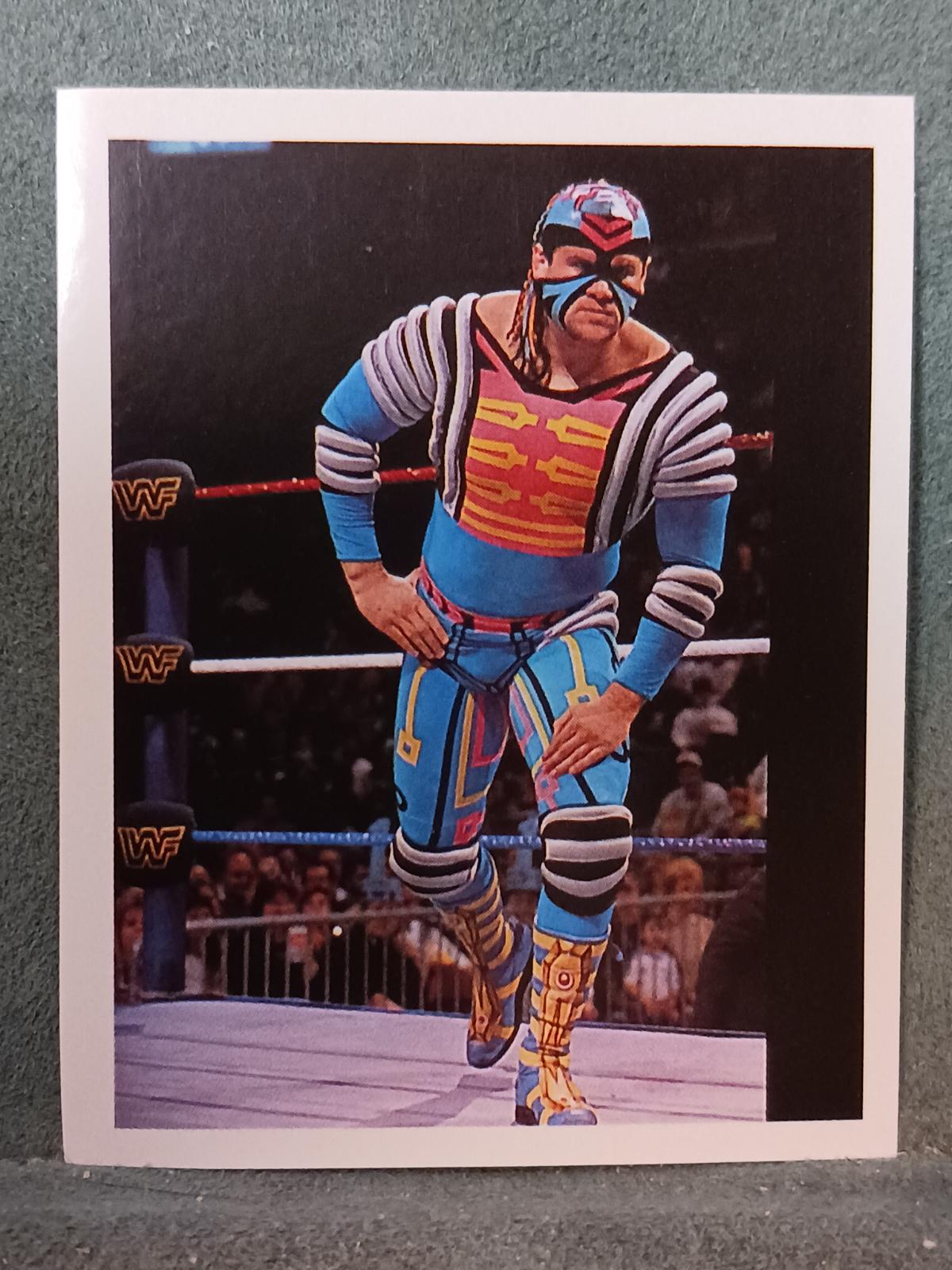 Max Moon #21 Wrestling Cards 1992 Merlin WWF Stickers