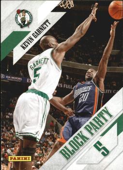 Kevin Garnett #7 2009-10 Panini Basketball Block Party