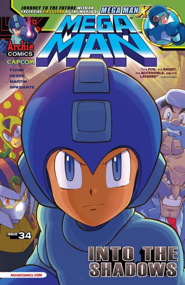 Mega Man #34 (2014) Comic Books Mega Man