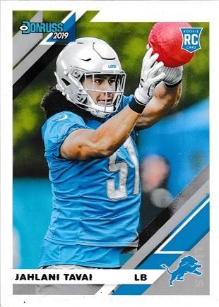 Jahlani Tavai #270 Football Cards 2019 Donruss