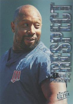 Kirby Puckett #6 Baseball Cards 1996 Ultra Respect