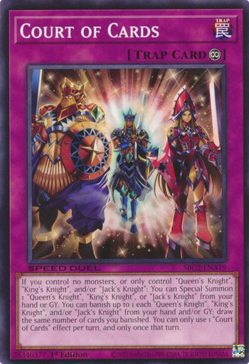 Court of Cards SBC2-ENA19 YuGiOh Speed Duel: Battle City Finals