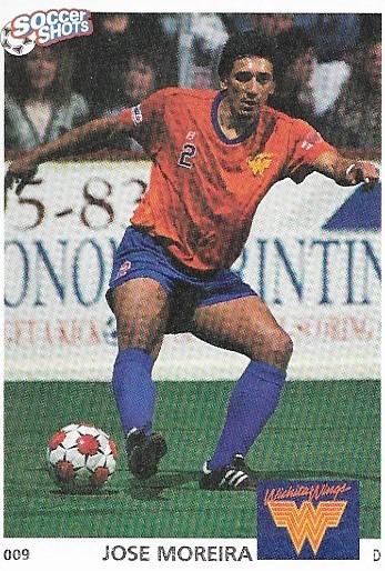 Jose Moreira #9 Soccer Cards 1991 Soccer Shots MSL