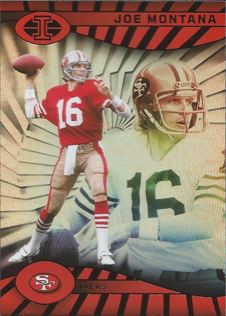 Joe Montana #98 Football Cards 2024 Panini Illusions