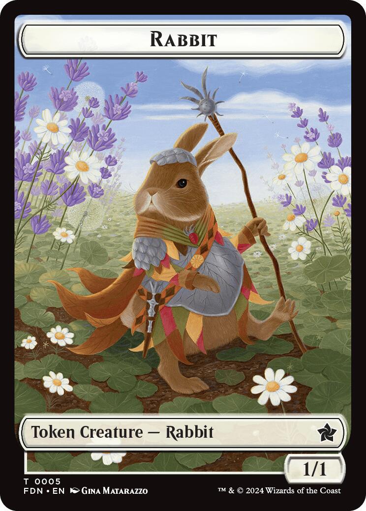 Rabbit // Soldier #5 Magic Foundations