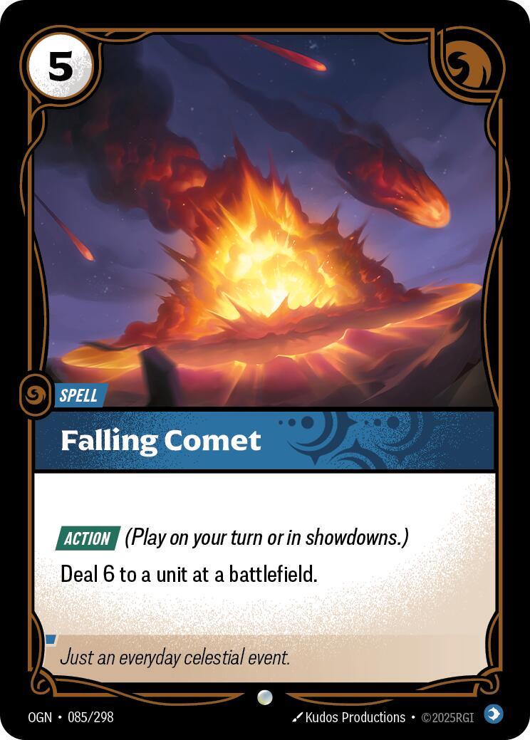 Falling Comet front