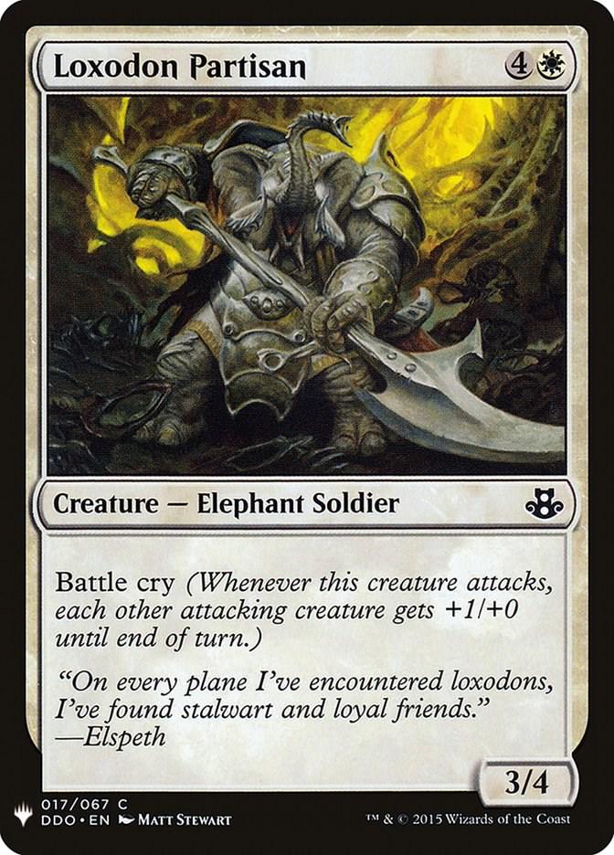 Loxodon Partisan #17 Magic The List Reprints
