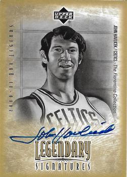 John Havlicek #JH-A 2000-01 Upper Deck Legends Basketball Legendary Signatures