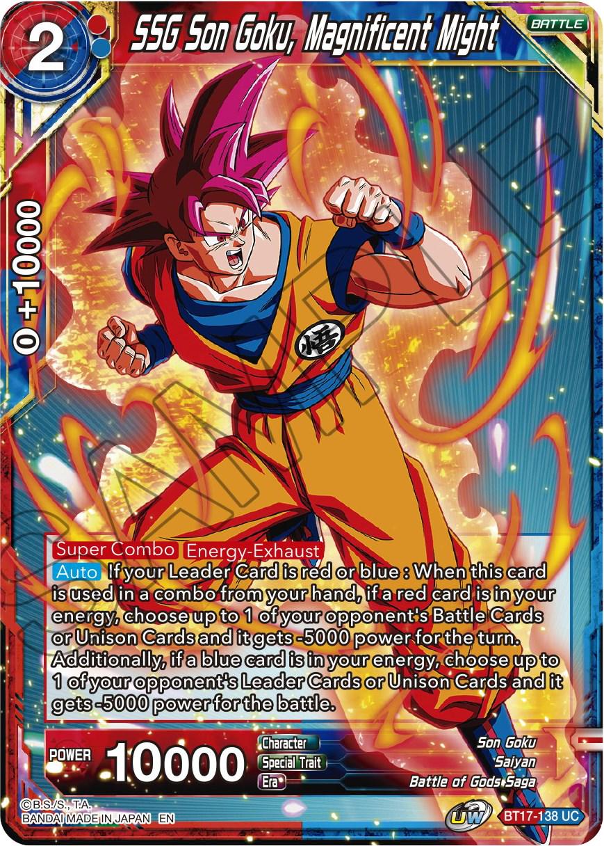 SSG Son Goku, Magnificent Might BT17-138 Dragon Ball Super Ultimate Squad
