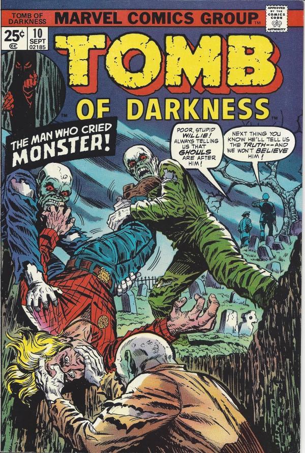 Tomb of Darkness #10 (1974) Comic Books Tomb of Darkness
