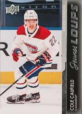 2021 Upper Deck Cole Caufield [French] #201 card