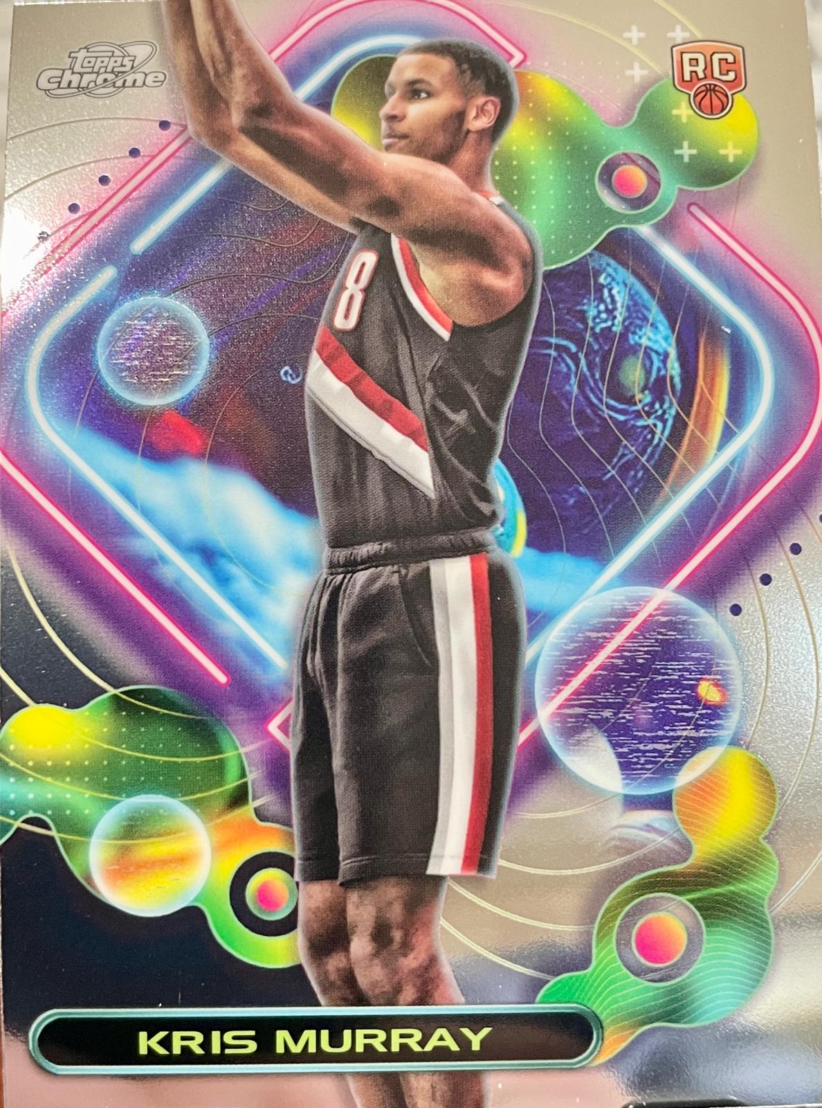 Kris Murray #170 Basketball Cards 2023 Topps Cosmic Chrome