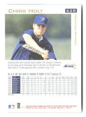 Back | Chris Holt Baseball Cards 1997 Fleer