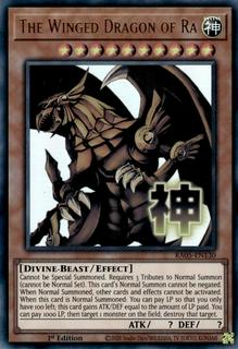 The Winged Dragon of Ra RA05-EN130
