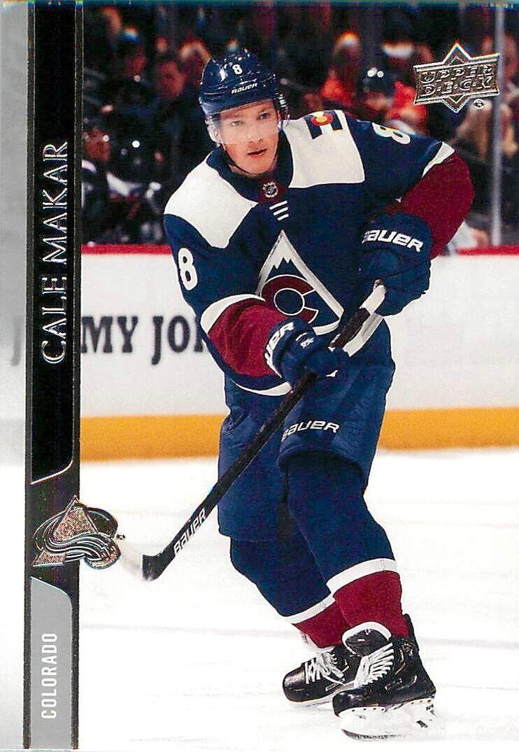 Cale Makar #301 Hockey Cards 2020 Upper Deck