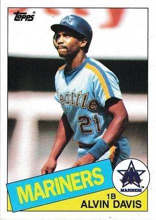 Alvin Davis #145 Baseball Cards 1985 Topps