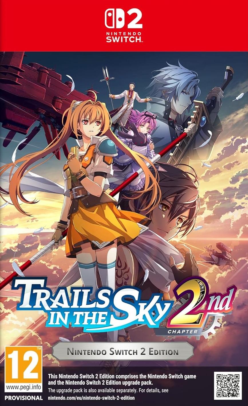 Carátula de Trails in the Sky 2nd Chapter para Switch 2 (edición PAL España)