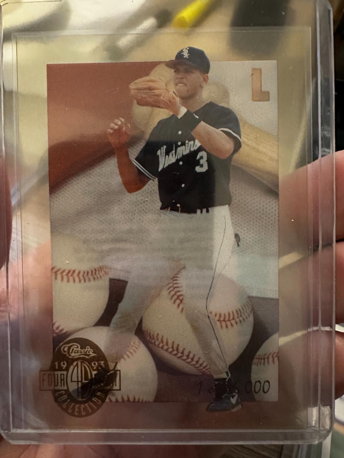 Alex Rodriguez #L Baseball Cards 1993 Classic Acetate