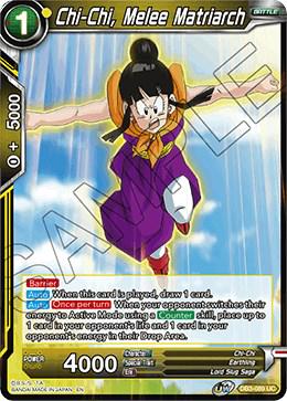 Chi-Chi, Melee Matriarch DB3-089 Dragon Ball Super Giant Force