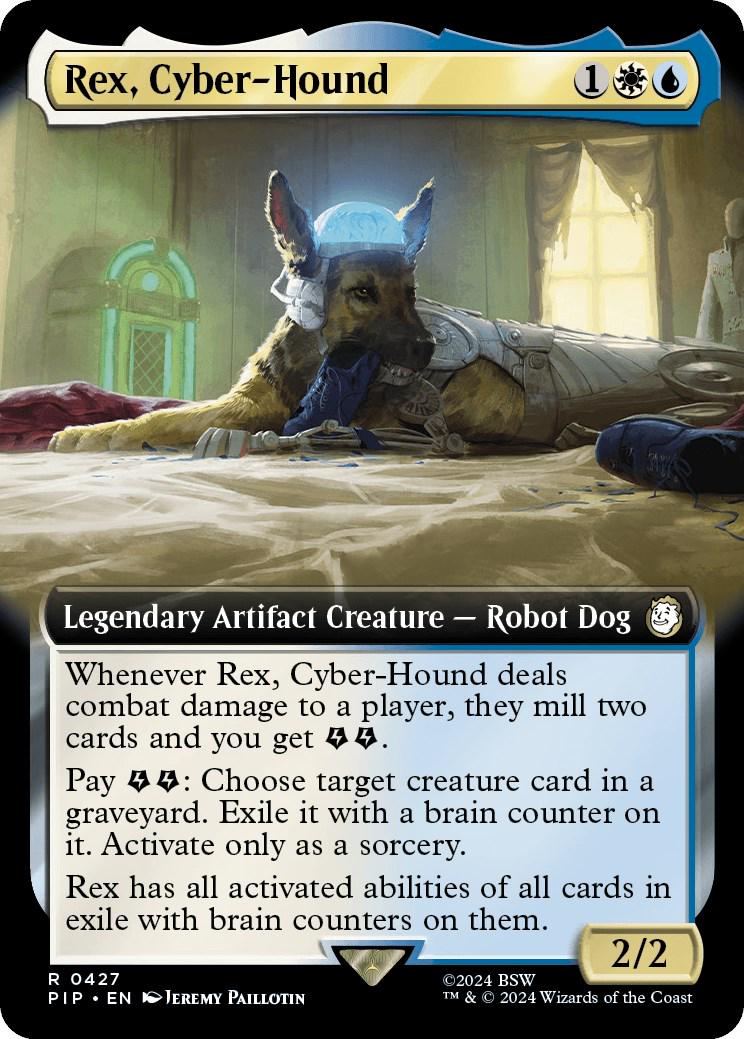 Rex, Cyber-Hound #427 Magic Fallout