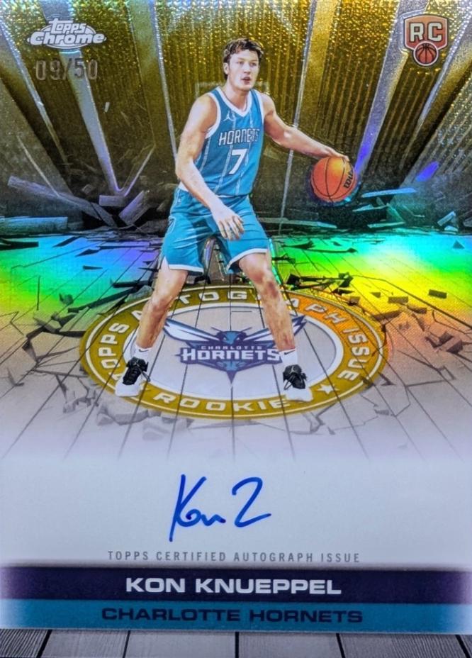 Kon Knueppel [Refractor Gold] #TAUR2-KK Prices | 2025 Topps Chrome