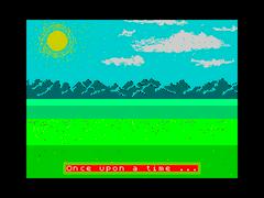 Loading Screen | Chickin Chase ZX Spectrum