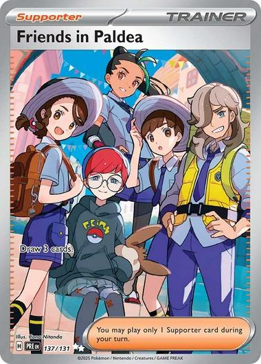 Friends in Paldea #137 Cover Art
