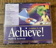 Jewel Case | Achieve! Math & Science: Grades 3-6 PC Games