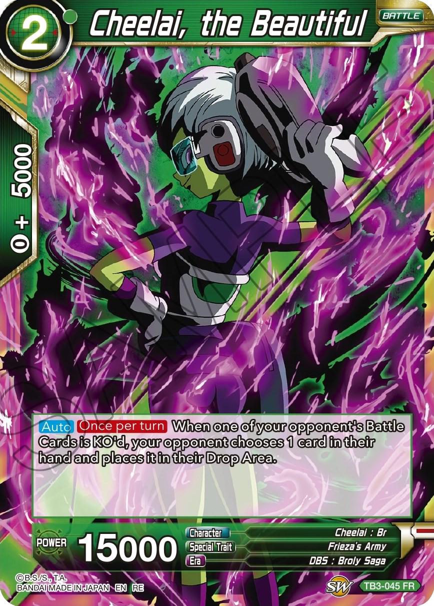 Cheelai, the Beautiful TB3-045 Dragon Ball Super Mythic Booster