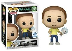 Morty With Shrunken Rick #958