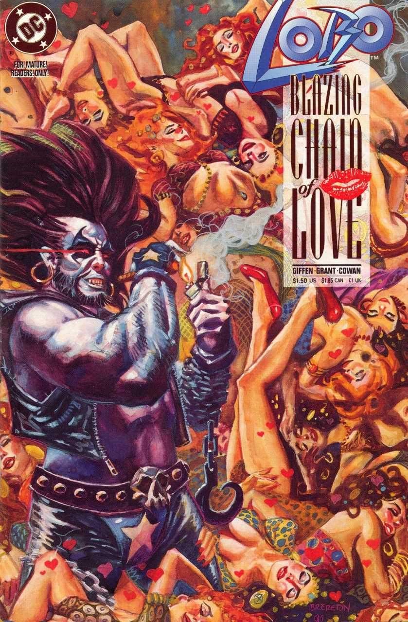 Lobo: Blazing Chain of Love #1 (1992) Comic Books Lobo: Blazing Chain of Love