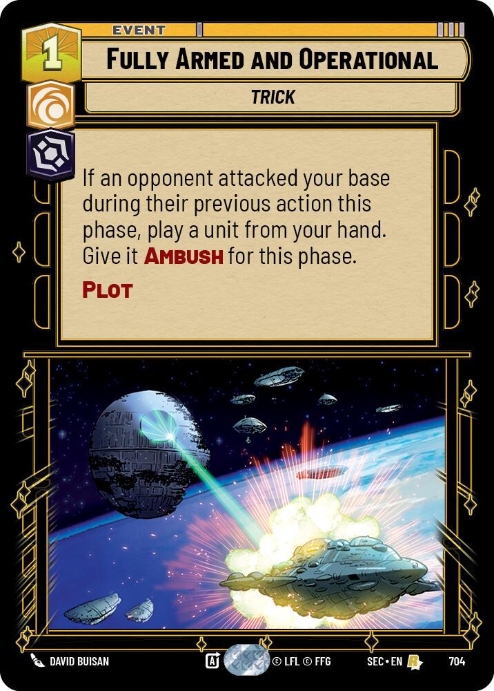 Fully Armed and Operational [Foil] #704